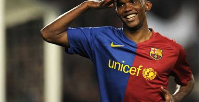 Eto'o cierra su traspaso al Inter