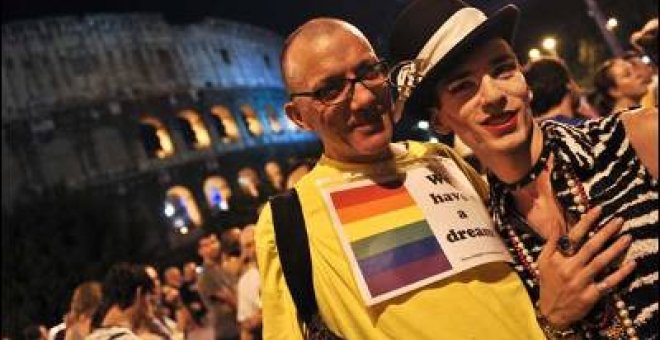 Gays italianos piden asilo en España por la "creciente homofobia" de su país