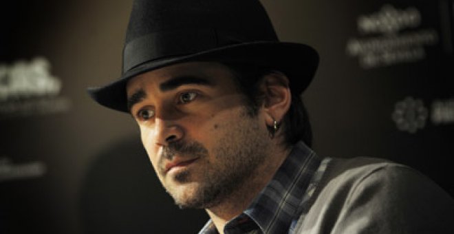 Colin Farrell siempre oye disparos