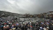 Bermeo sale a la calle para exigir la liberación del 'Alakrana'