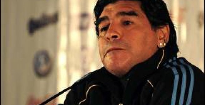 Maradona: "España fue mejor, pero en la segunda parte la superamos"