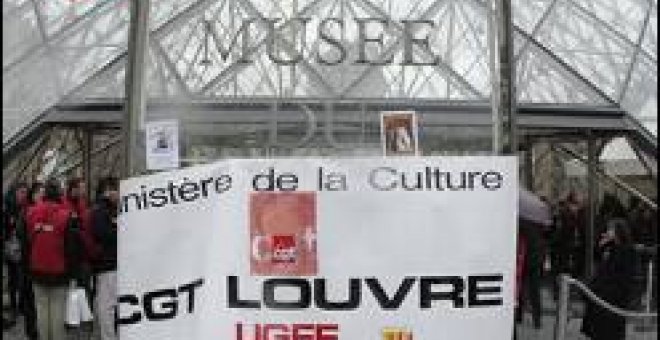 Versalles y Louvre se unen a la huelga de la cultura