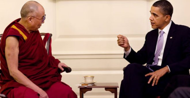 Obama ofrece un tímido respaldo al Dalai Lama