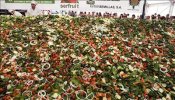 El pueblo de Pulpí entra en el Guinness de los Récords con una ensalada de 6.700 kilos