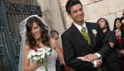 El cantante David Civera contrajo matrimonio en la catedral de Teruel