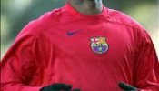 Eto'o cree que el Barcelona logrará "en breve" su máximo nivel