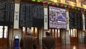 La Bolsa sube un 0,34% al mediodía y se prepara para recuperar los 14.700 puntos