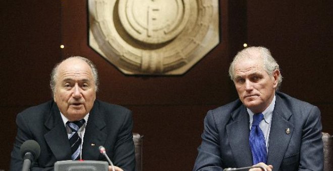 Blatter: "Le dije al alcalde que es más fácil organizar un Mundial que JJ.OO"