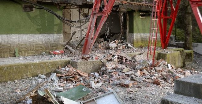 La bomba que explosionó el sábado en Bilbao tenía unos 5 kilos de cloratita