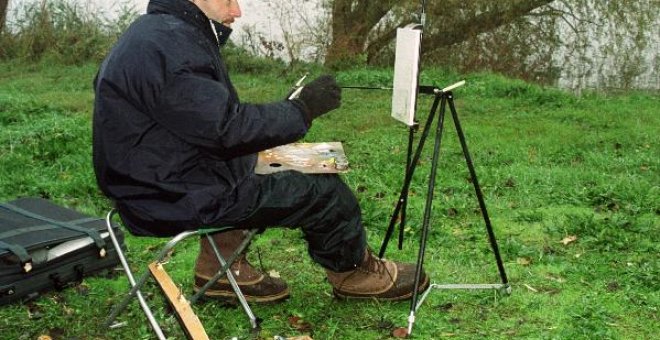 Los retratos "parlantes" dan voz al arte de Félix de la Concha