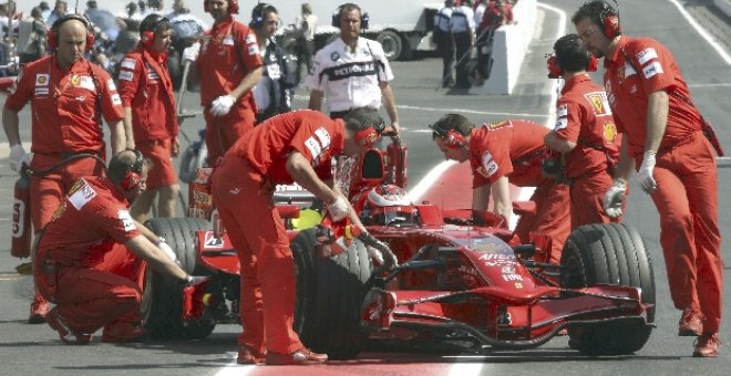 Raikkonen marca el ritmo el segundo día de pruebas en el Paul Ricard