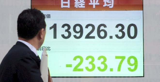 El Nikkei cae un 2,3 por ciento hasta los 13.690,19 puntos