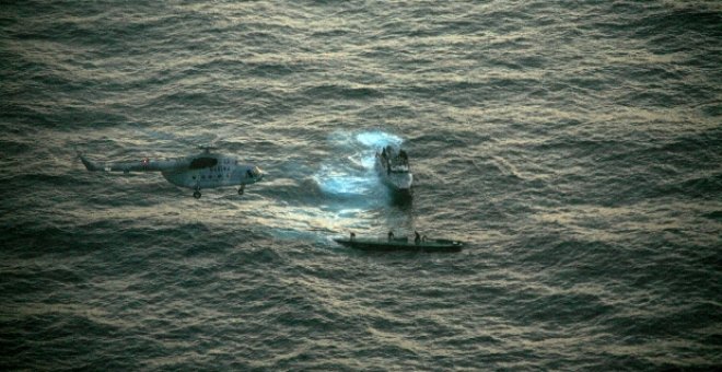 El pequeño submarino hallado en el sur de México contenía 5,8 toneladas de cocaína