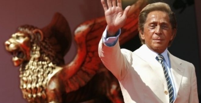 Venecia honra a Valentino, "El último rey de la moda"