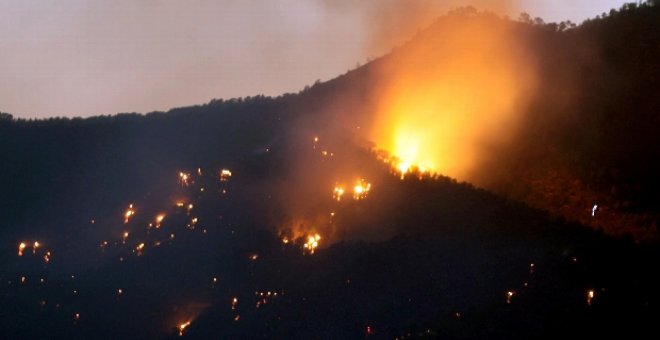 Detenidos dos pirómanos por prender fuego en zonas boscosas del Maresme