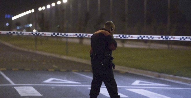 Un coche bomba explotó en Vitoria y causó destrozos en el edificio de la Caja Vital, sin heridos