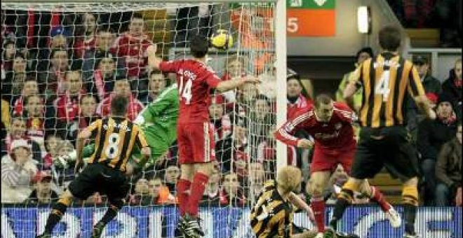 El Liverpool se atasca ante el Hull