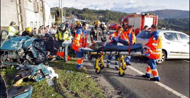 Mueren 104 personas en las carreteras durante las vacaciones de Navidad