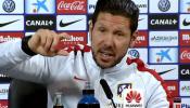 Simeone: "Pensaban que perderíamos contra el Madrid y nos pusieron a jugar miércoles y sábado"