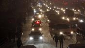 Temporal de nieve sobre Estambul