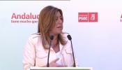 Susana Díaz: "Que no me hablen de pactos ni de líos de partidos"