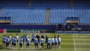 Toque de corneta en el Vicente Calderón