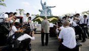 Japón revalida su compromiso antinuclear en los 70 años de la bomba sobre Nagasaki