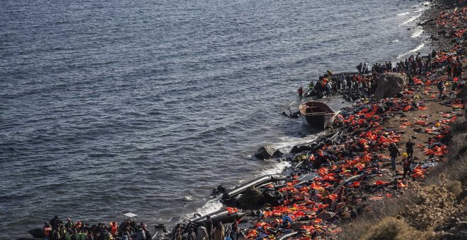 Un niño refugiado de 10 años muere al intentar ser rescatado en Lesbos