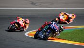 Así celebra Jorge Lorenzo la conquista del Mundial de MotoGP en Valencia