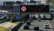 Madrid vuelve a limitar la velocidad por la M-30 a 70km/h por la alta contaminación