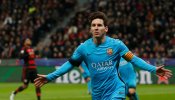 El Barça cubre el expediente en Leverkusen