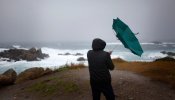 Casi todo el país en alerta por viento, lluvias, olas y nevadas