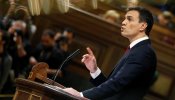 Sánchez deja de leer de su discurso de investidura dos párrafos referidos a las Diputaciones