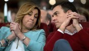 Sánchez contraprograma un encuentro de Susana Díaz con la prensa en Madrid