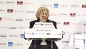 Carmena defiende un "frente amplio" ante unas posibles nuevas elecciones​