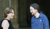 Pablo Iglesias y Ada Colau se estrenan en la cumbre empresarial de Sitges