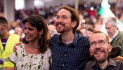 Iglesias afirma que "David le puede ganar a Goliat" y le tiende la mano al PSOE para un gobierno "progresista"