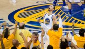 Los Warriors remontan ante los Thunder y repiten final de la NBA