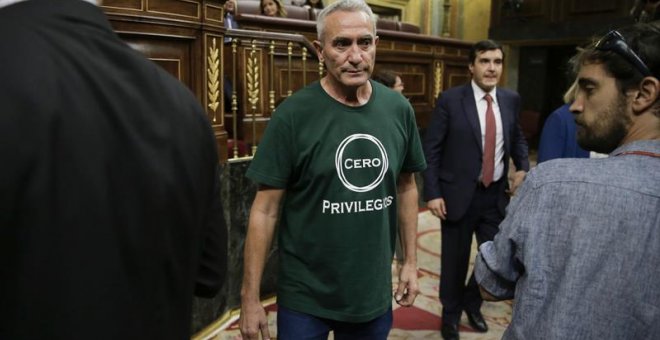 Cañamero justifica su "plantón" al Supremo porque "todo es puro teatro"