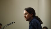 Pablo Iglesias sale en defensa de Sánchez: "Hacer caer a un secretario general con dimisiones es un fraude"