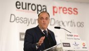 Tebas se deshace en elogios hacia Cardenal: "Ha sido el mejor secretario de Estado de Deporte de la historia"