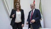 El liderat de Susana Díaz, encara pendent del PSC i de Patxi López