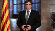 Puigdemont: "No hemos recibido respuesta a la mano tendida para pactar el referéndum con el Gobierno"