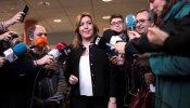 Susana Díaz acusa a PP y Podemos de "manipular" las protestas sanitarias contra el Gobierno andaluz