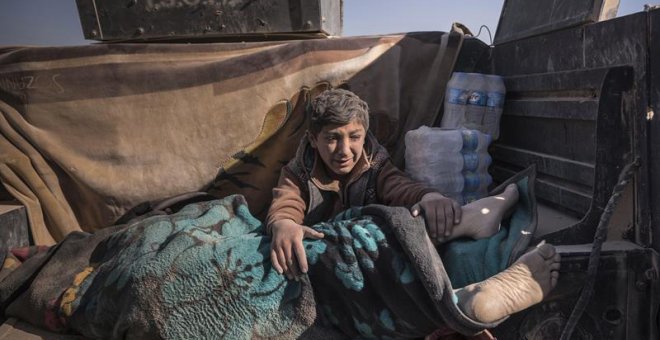 Casi 350.000 niños están atrapados en el oeste de Mosul, según Save the Children