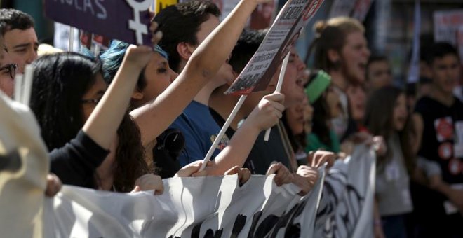 La Marea Verde defiende en las calles la educación pública en un día "histórico"