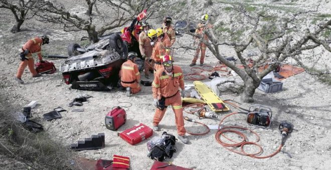 Trece personas mueren en las carreteras durante el fin de semana