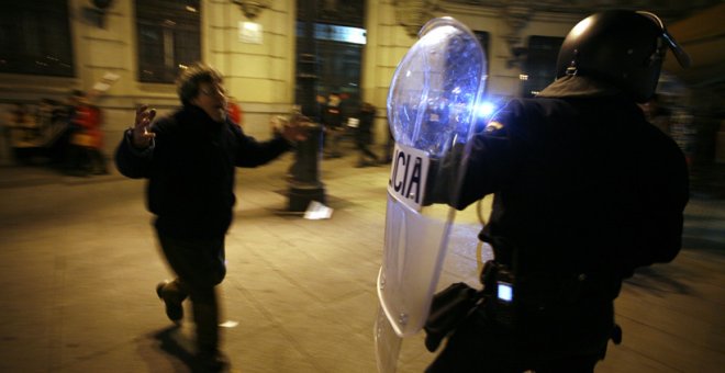 Absuelven a los tres jóvenes acusados de disturbios en la protesta del 'pensionazo'