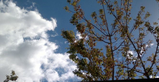 Remiten las lluvias pero las temperaturas continúan por debajo de los 20º este lunes