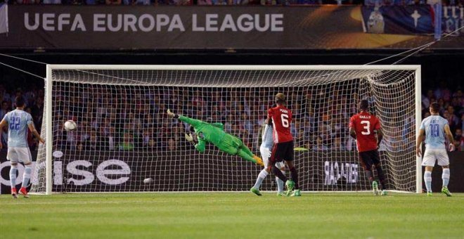 El United obliga al Celta a una hazaña